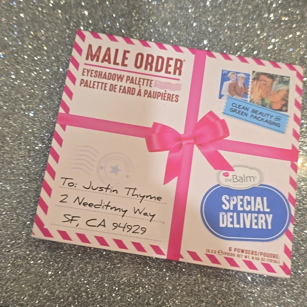 TheBalm‎ Special Delivery Male Order Eyeshadow Palette